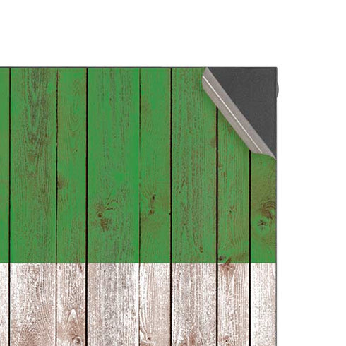 Italian Flag Dark Wood Xbox Series X Console Skin