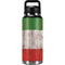 Italian Flag Dark Wood YETI Rambler 36oz Bottle Skin