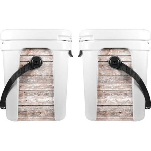 Italian Flag Dark Wood YETI Roadie 24 Hard Cooler Skin