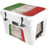Italian Flag Dark Wood YETI Tundra 35 Hard Cooler Skin