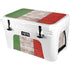 Italian Flag Dark Wood YETI Tundra 45 Hard Cooler Skin