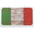 Italian Flag Dark Wood YETI Tundra 45 Hard Cooler Skin
