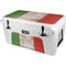 Italian Flag Dark Wood YETI Tundra 65 Hard Cooler Skin