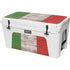 Italian Flag Dark Wood YETI Tundra 75 Hard Cooler Skin