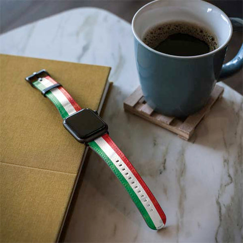 Italy Flag Apple Watch Band 42-44mm