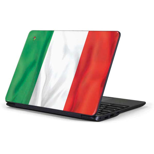 Italy Flag Samsung Chromebook Skin