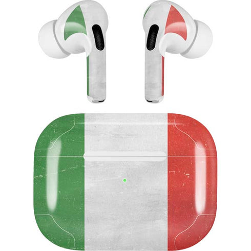 Italy Flag Distressed AirPods Pro 2nd Gen Skin
