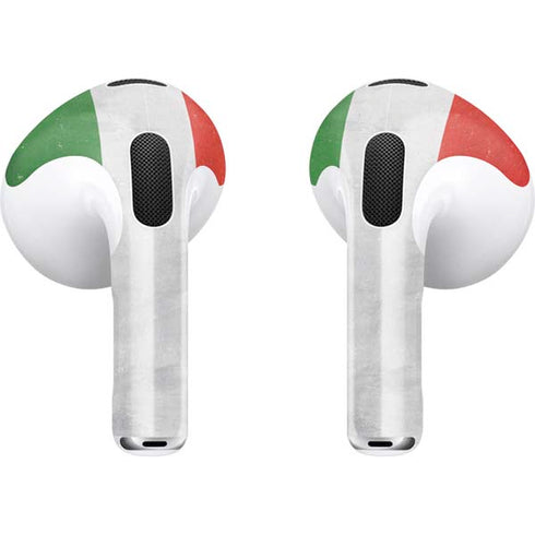 Italy Flag Distressed Apple AirPods (3rd Gen 2021) Skin