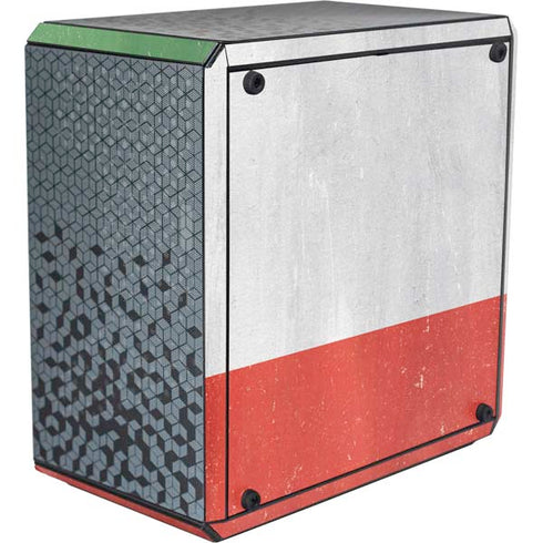 Italy Flag Distressed Cooler Master MasterBox Q300L Mini Tower Skin
