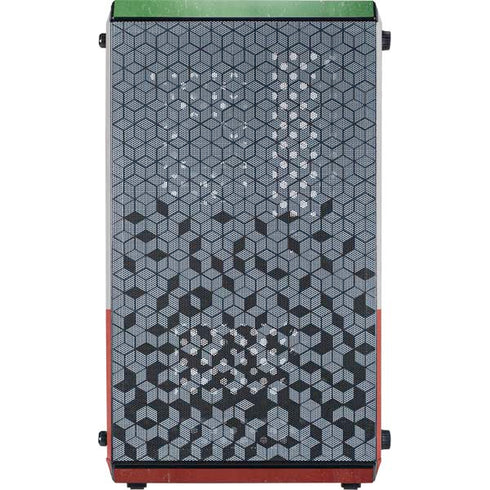 Italy Flag Distressed Cooler Master MasterBox Q300L Mini Tower Skin