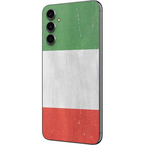 Italy Flag Distressed Galaxy A14 5G Skin
