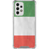 Italy Flag Distressed Galaxy A33 5G Clear Case