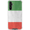 Italy Flag Distressed Galaxy A54 5G Clear Case