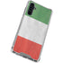Italy Flag Distressed Galaxy A54 5G Clear Case