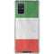 Italy Flag Distressed Galaxy A71 5G Clear Case
