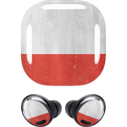 Italy Flag Distressed Galaxy Buds Pro Skin