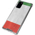 Italy Flag Distressed Galaxy Note20 5G Clear Case
