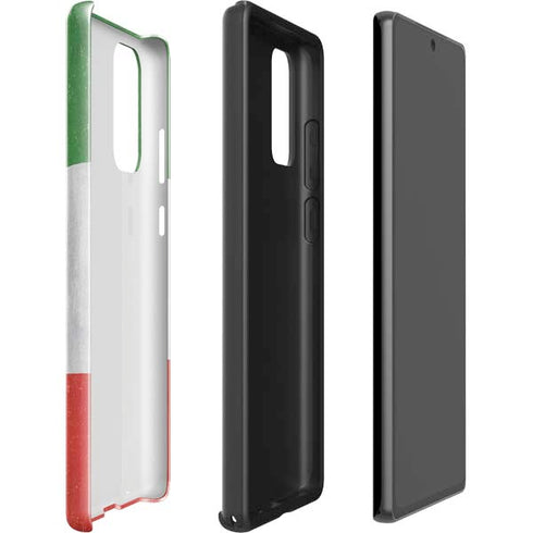 Italy Flag Distressed Galaxy Note20 5G Pro Case