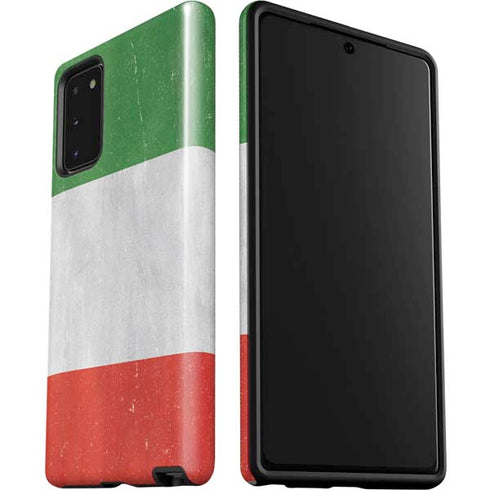 Italy Flag Distressed Galaxy Note20 5G Pro Case