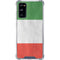 Italy Flag Distressed Galaxy S20 FE Clear Case