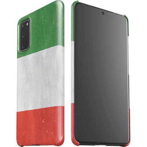 Italy Flag Distressed Galaxy S20 Lite Case