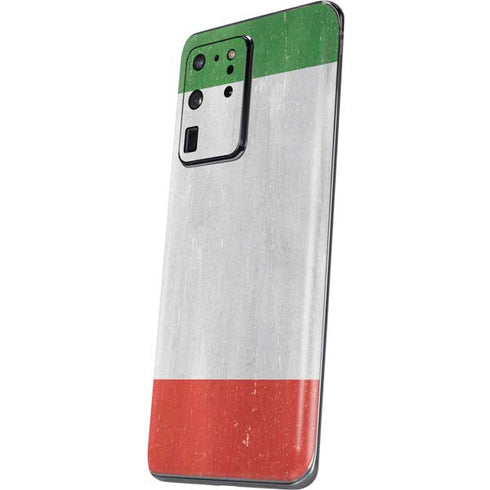 Italy Flag Distressed Galaxy S20 Ultra 5G Skin