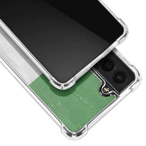 Italy Flag Distressed Galaxy S21 FE Clear Case