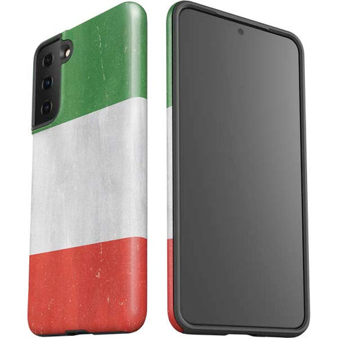 Italy Flag Distressed Galaxy S21 Plus 5G Pro Case
