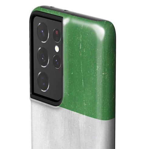 Italy Flag Distressed Galaxy S21 Ultra 5G Pro Case