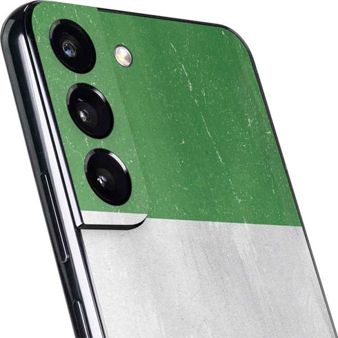 Italy Flag Distressed Galaxy S22 Skin