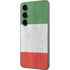 Italy Flag Distressed Galaxy S23 Skin