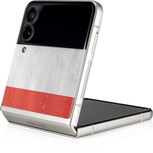 Italy Flag Distressed Galaxy Z Flip4 5G Skin