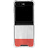 Italy Flag Distressed Galaxy Z Flip5 5G Clear Case