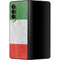 Italy Flag Distressed Galaxy Z Fold3 5G Skin