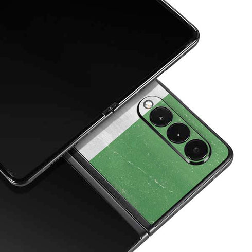 Italy Flag Distressed Galaxy Z Fold3 5G Skin