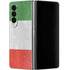 Italy Flag Distressed Galaxy Z Fold4 5G Skin