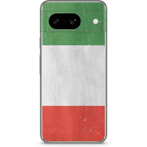 Italy Flag Distressed Google Pixel 8 Skin