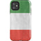 Italy Flag Distressed iPhone 11 Impact Case