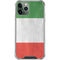 Italy Flag Distressed iPhone 11 Pro Max Clear Case
