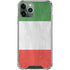 Italy Flag Distressed iPhone 11 Pro Max Clear Case