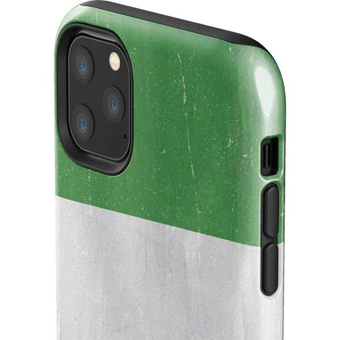 Italy Flag Distressed iPhone 11 Pro Max Impact Case