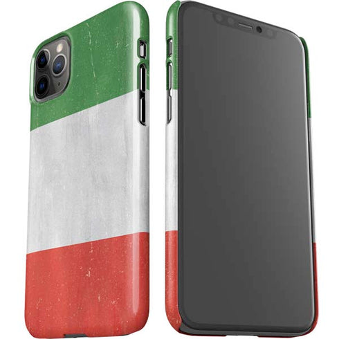 Italy Flag Distressed iPhone 11 Pro Max Lite Case