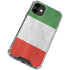 Italy Flag Distressed iPhone 12 Clear Case