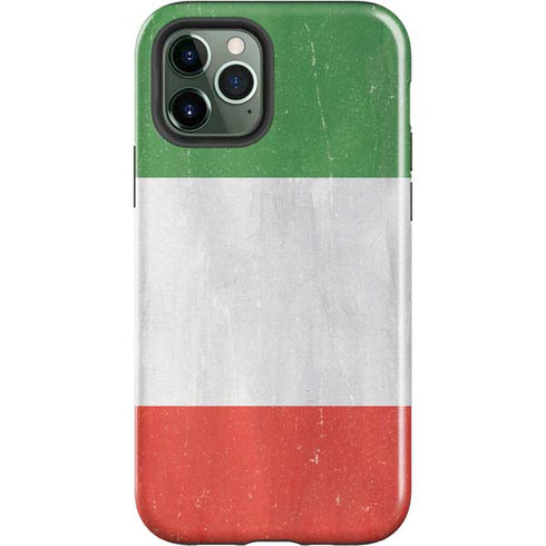 Italy Flag Distressed iPhone 12 Pro Impact Case
