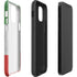 Italy Flag Distressed iPhone 12 Pro Impact Case
