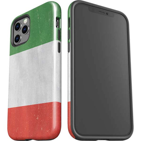 Italy Flag Distressed iPhone 12 Pro Max Impact Case