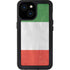 Italy Flag Distressed iPhone 13 Mini Waterproof Case