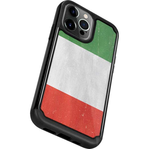 Italy Flag Distressed iPhone 13 Pro Cargo Case