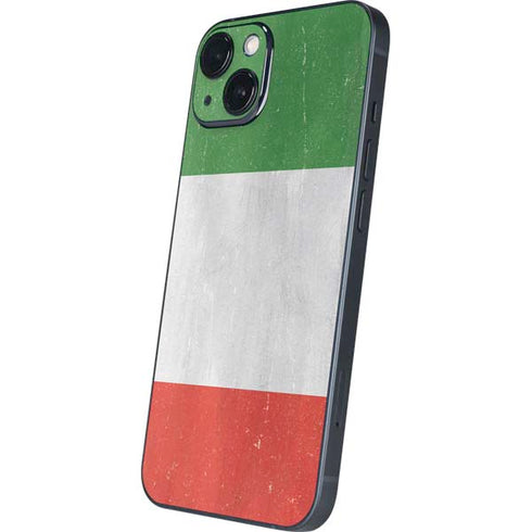 Italy Flag Distressed iPhone 13 Skin