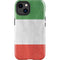 Italy Flag Distressed iPhone 15 Plus Impact Case
